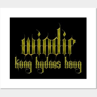 windir Kong Hydnes haug Posters and Art